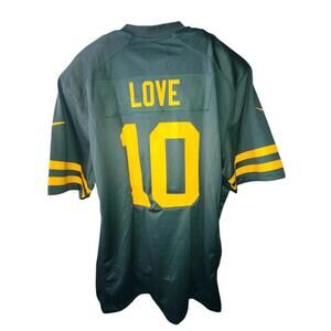 Nike Green Bay Packers Love #10 Jersey - NFL Authentic - Size XXL